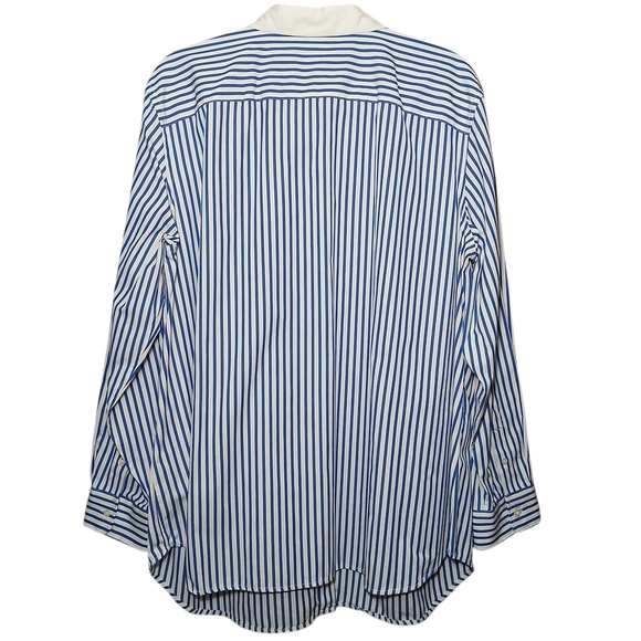 Lauren Ralph Lauren Striped Button Down Shirt NWT - Picture 2 of 9